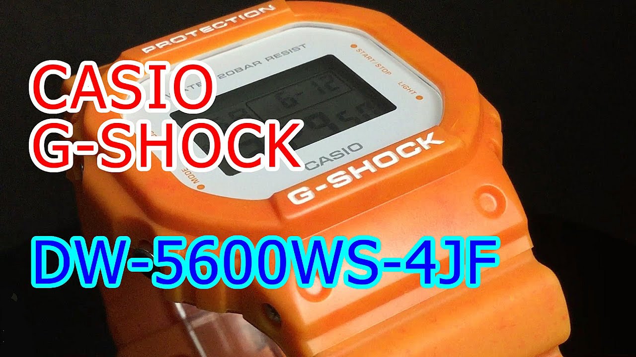CASIO G-SHOCK DW-5600WS-4JF