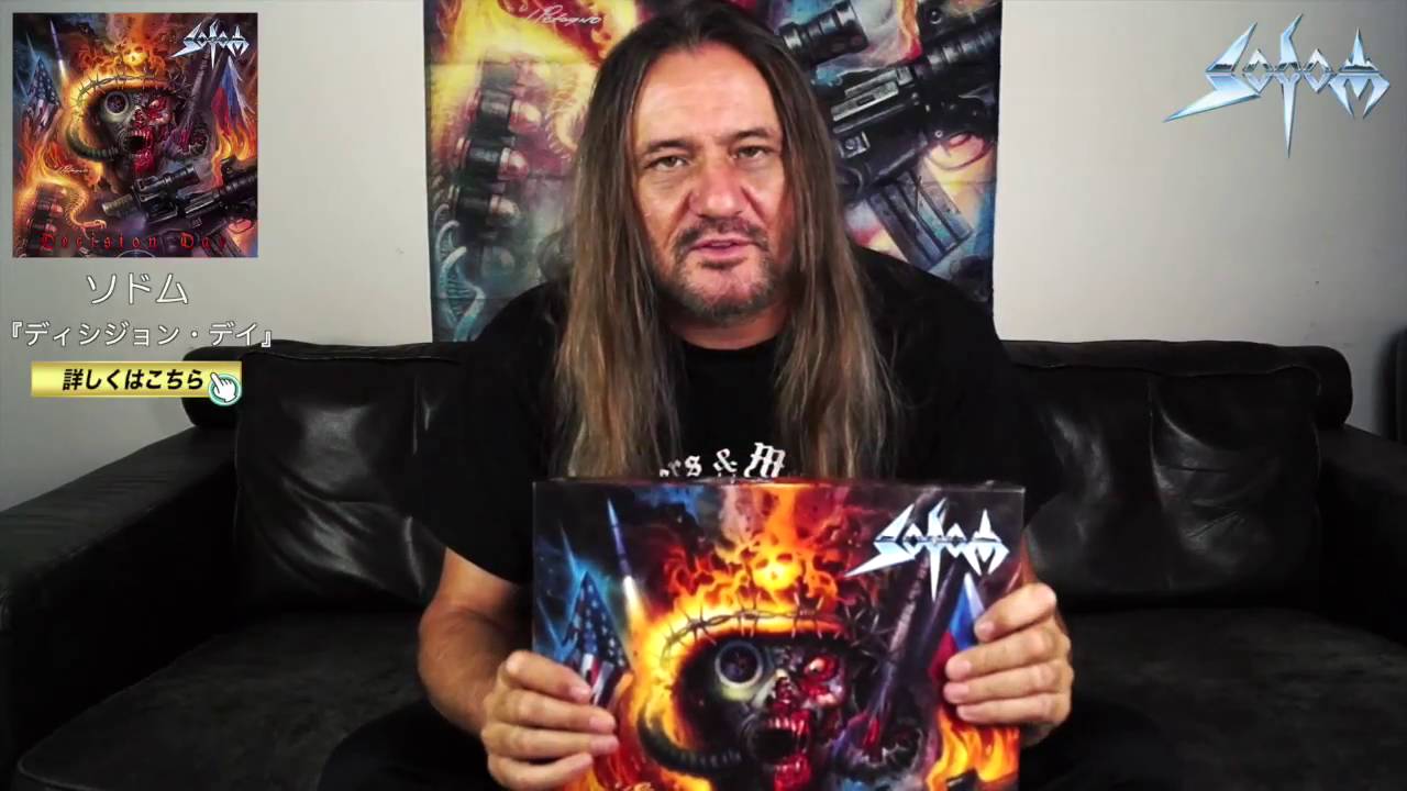 ソドム】トム・エンジェルリッパー（b/vo）からメッセージ - YouTube