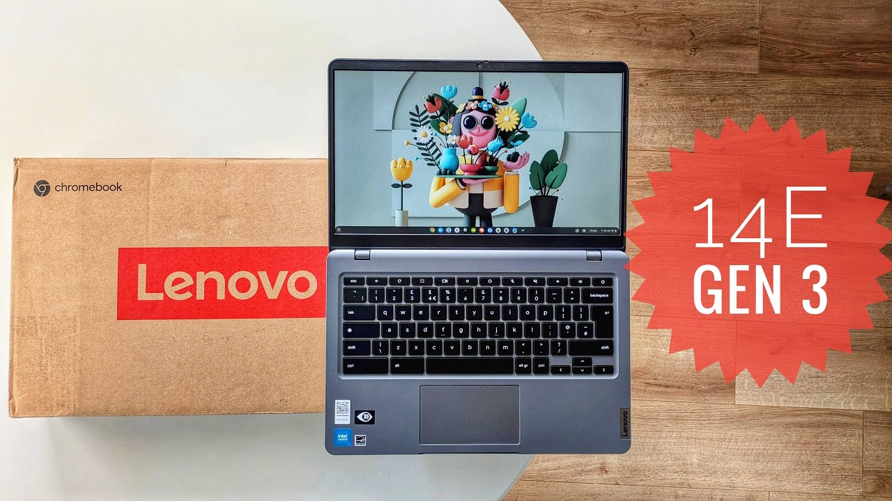 Unboxing the Lenovo 14e Chromebook (Gen 3, 2023) Intel N200/8GB