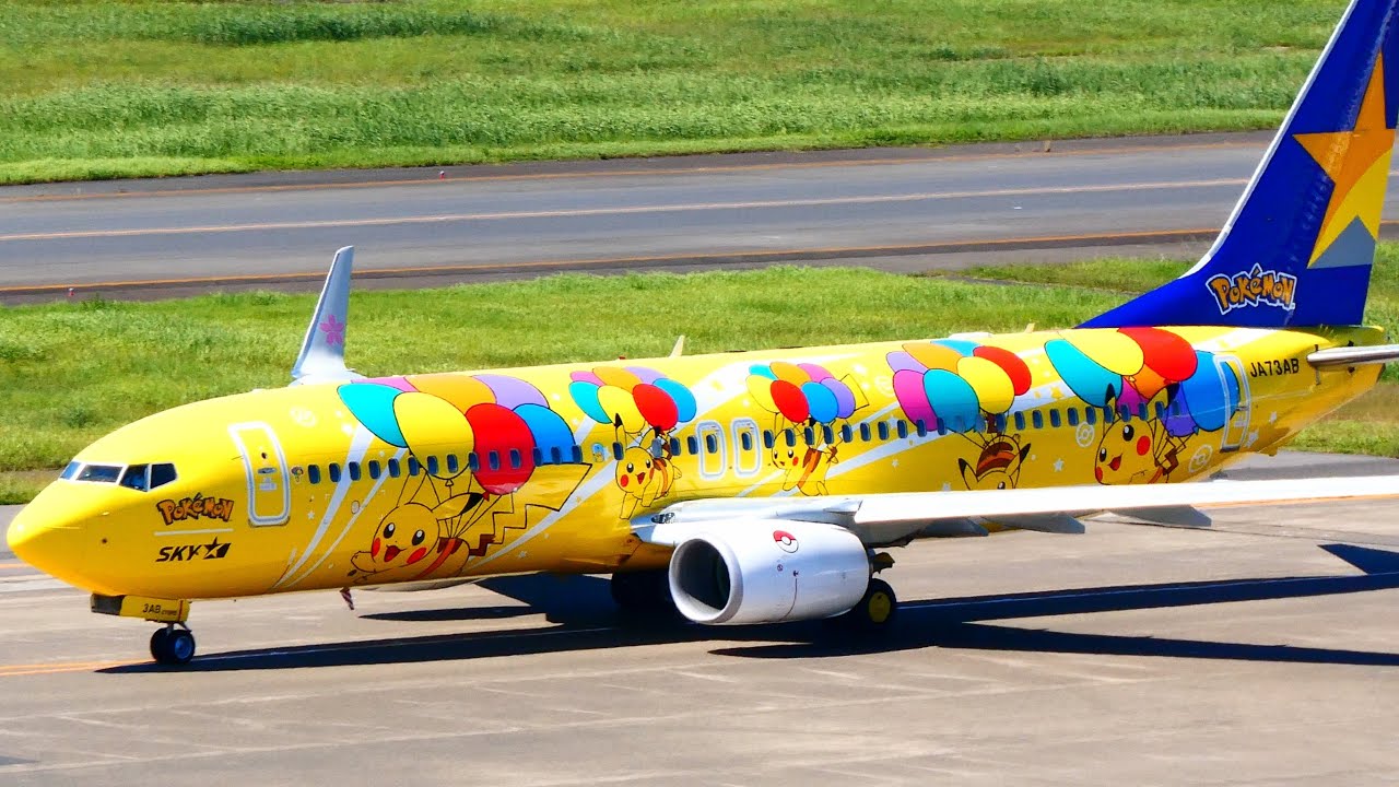 Pokemon Livery] Skymark Airlines 
