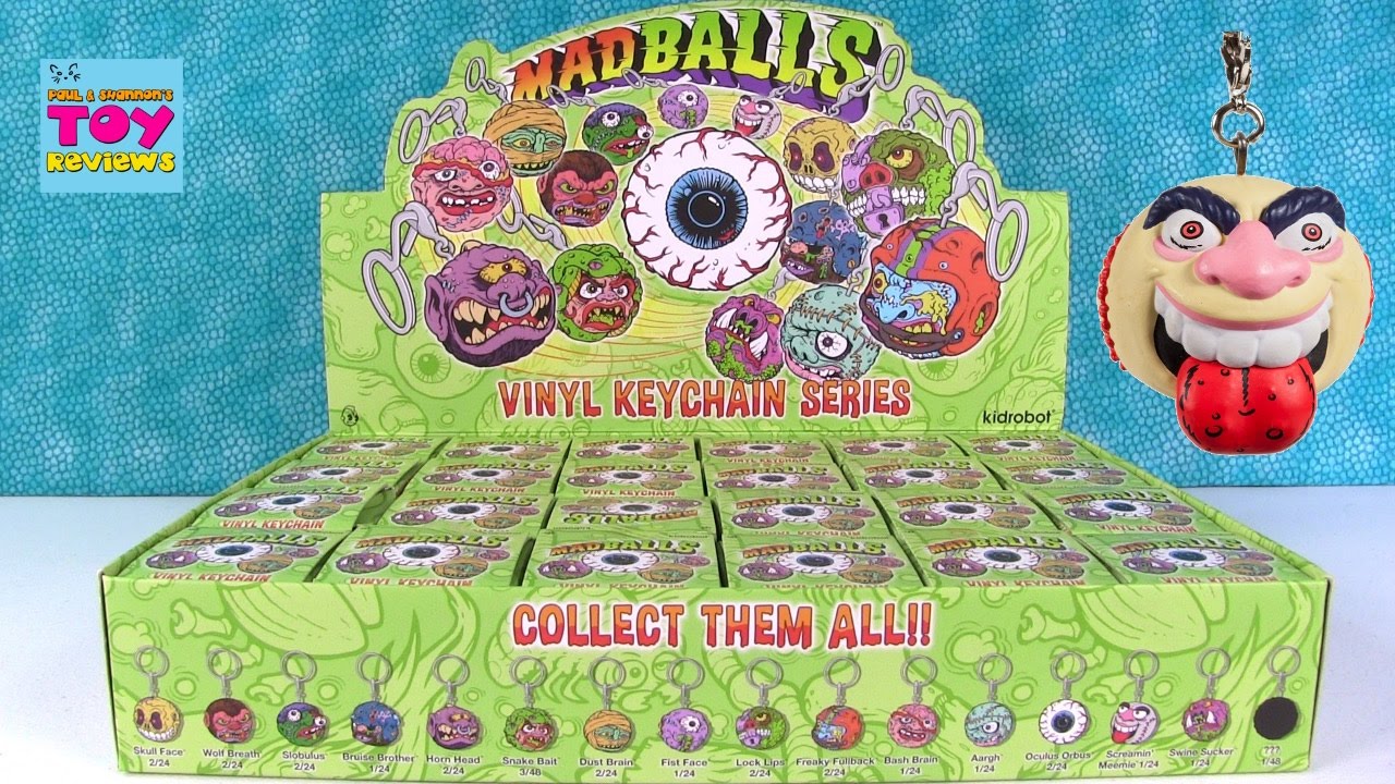 Madballs Vinyl Keychain Series Kidrobot Collector Blind Bag