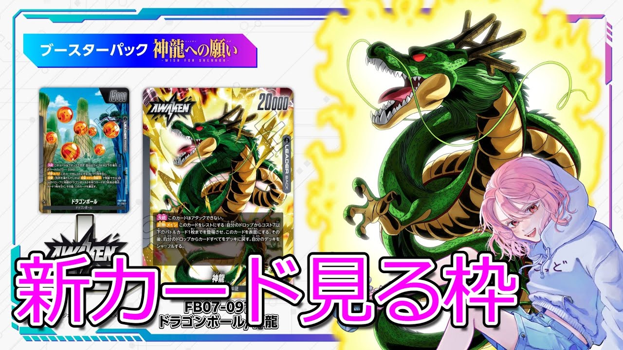 DBFW】神龍への願い全カード見るよ【ドラゴンボールフュージョン