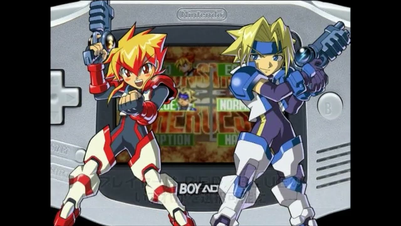 GAMEBOY ADVANCE ガンスタースーパーヒーローズ 店頭放映用