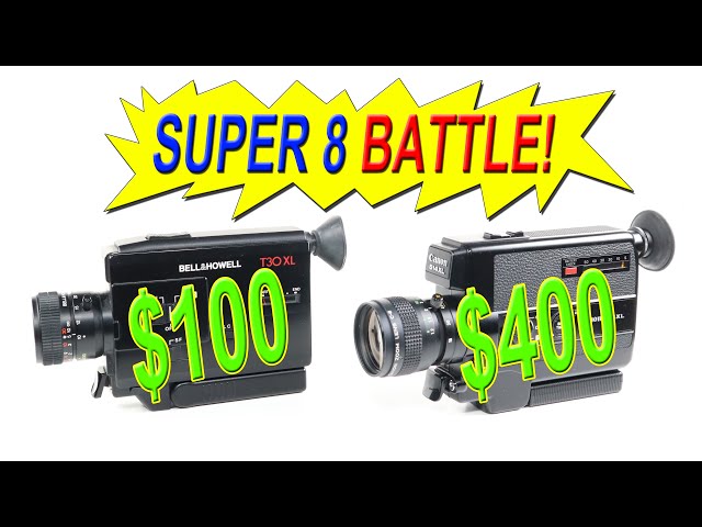 Canon 514XL vs Bell Howell T30XL | Super 8 Camera Battle | Kodak