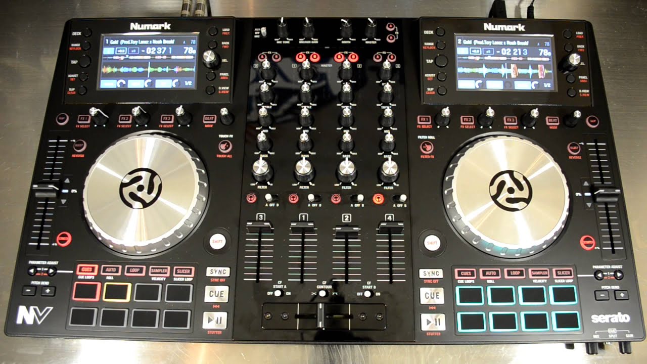 Numark NV Dual-Screen Serato DJ Controller Demo & Review Video