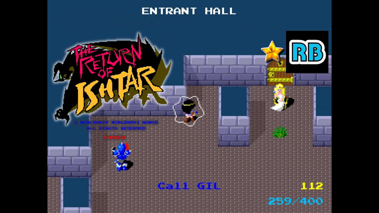 1986 [60fps] The Return of Ishtar 2Coin ALL - YouTube