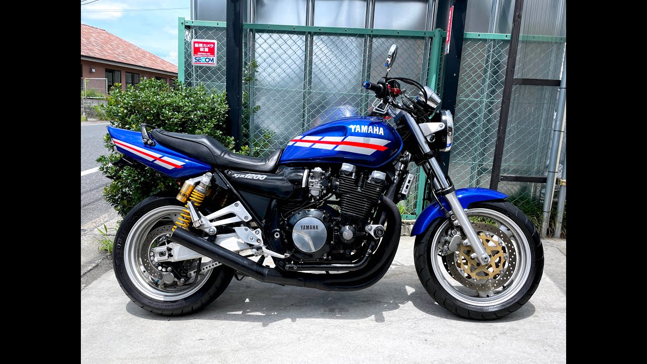 YAMAHA XJR1200 4PU - ヤマハ XJR1200 - 社外ショート管マフラー