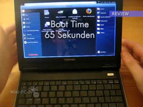 Toshiba NB100 first Impressions - YouTube