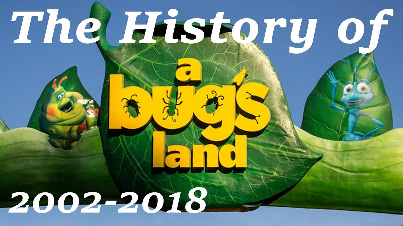 The History of a bug's land | Disney's California Adventure - YouTube