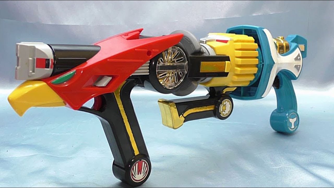 Toku Toy NinpuSentaiHurricanger HurricanGadget Set - YouTube