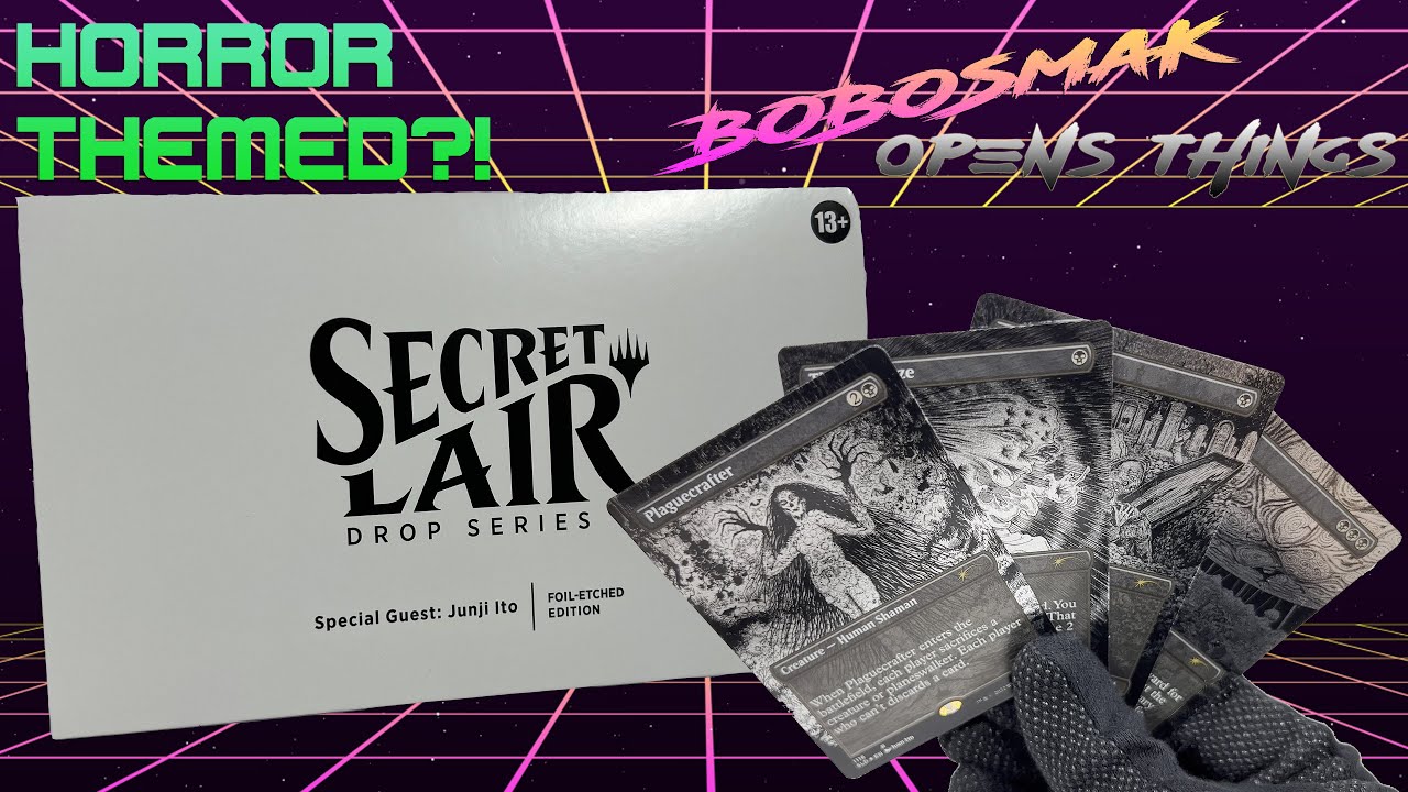 Unboxing: Secret Lair x Junji Ito (Magic the Gathering) FOIL