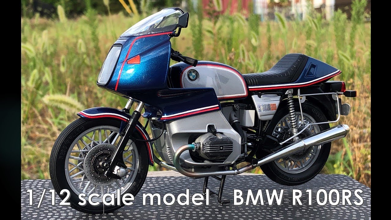 バイクモデルを作る】Building IMAI 1/12 BMW R100RS Scale Model