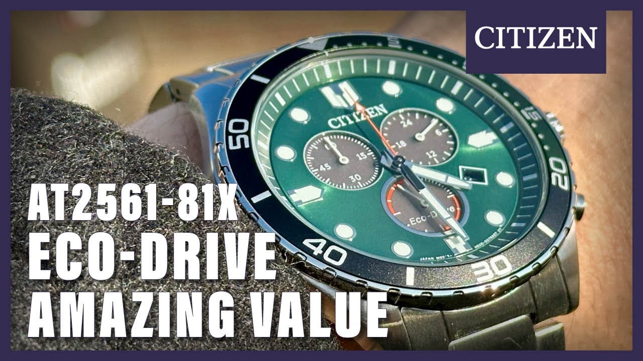 Unboxing the New Citizen AT2561-81X - YouTube