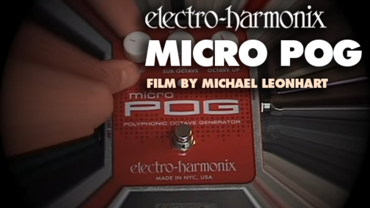 Electro Harmonix MICRO POG オクターバー エレハモ ｜イケベ楽器店