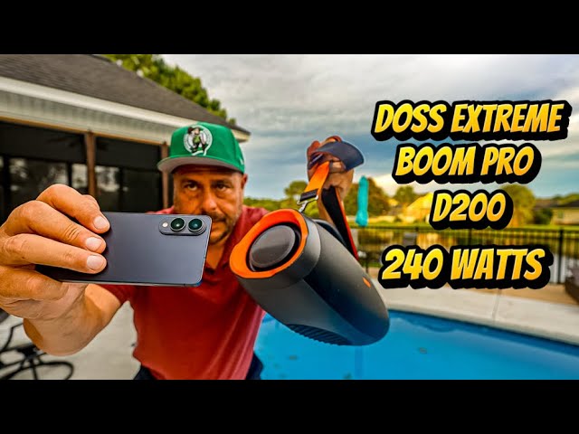 The most POWERFULL portable speaker - 240 WATTS - Doss Extreme