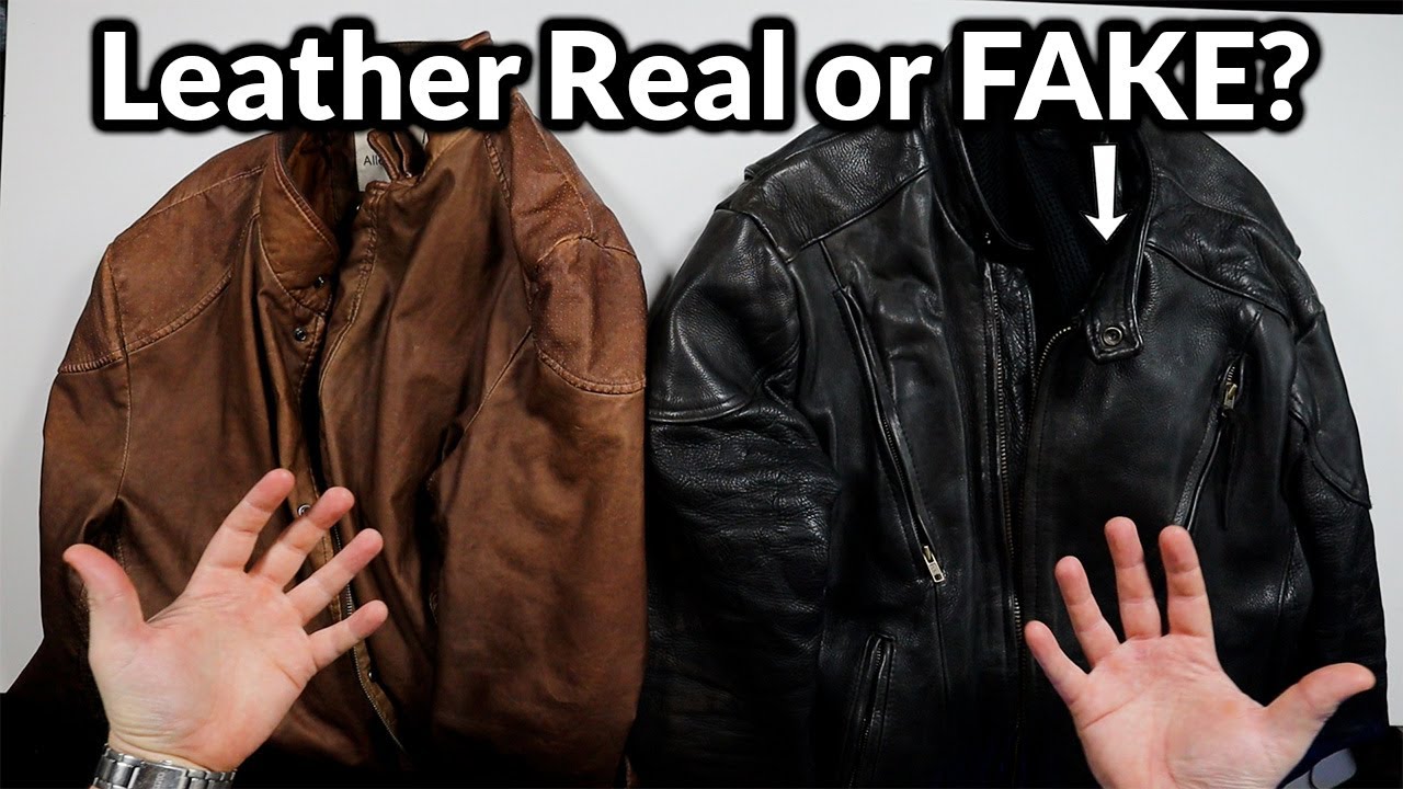 DON'T Buy Fake Leather! How to Spot Real vs. FAKE Leather Jackets