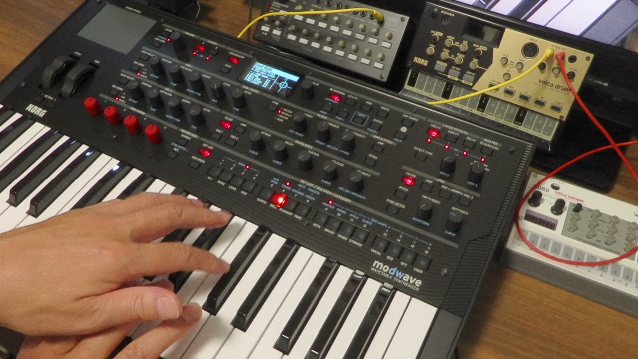 Korg modwave Sound Demo (No Talking) - YouTube