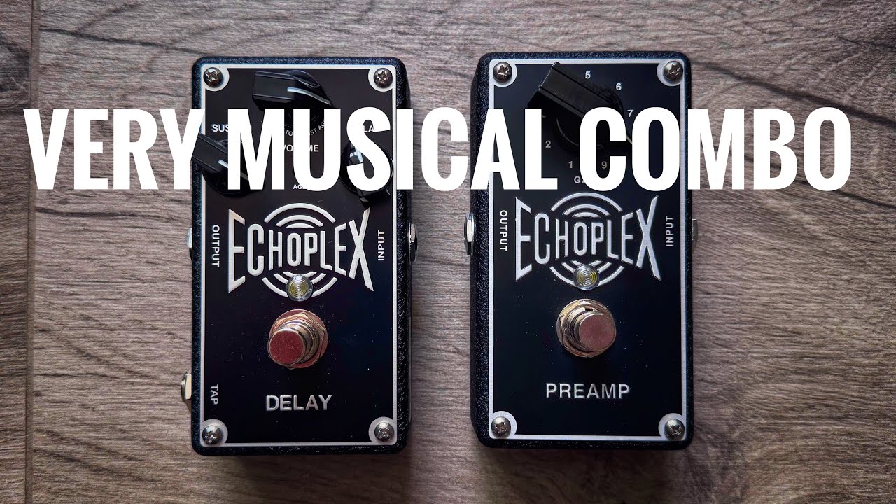 MXR Echoplex Delay & Preamp Soundcheck (Wet/Dry Setup) - YouTube