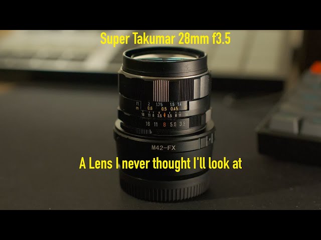 Super Takumar 28mm f3.5 | Fujifilm X-T4 | Vintage lens I M42 mount