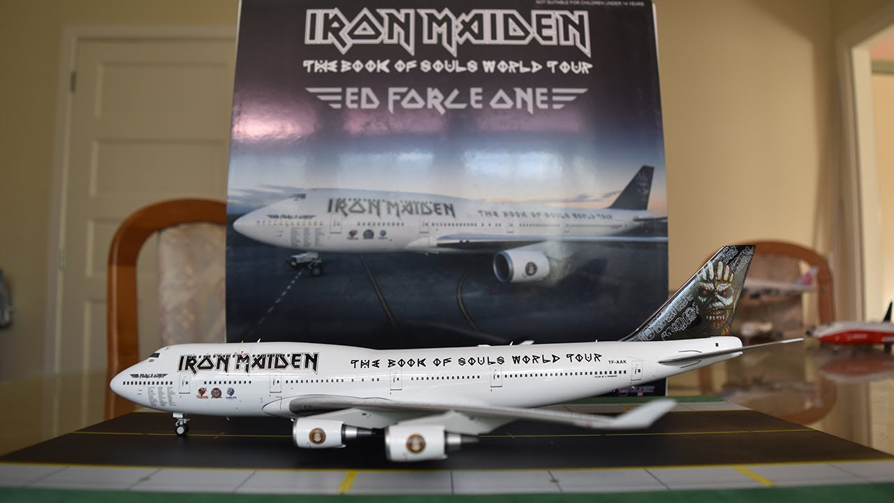 Inflight 200 Iron Maiden 'Ed Force One' 747-400 Unboxing and