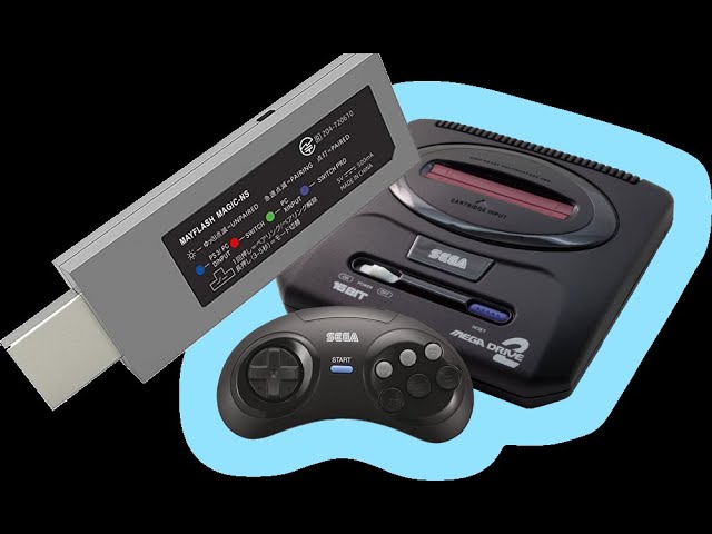 メガドラミニ2でアケコンを使う方法(紹介製品の詳細は概要欄にて