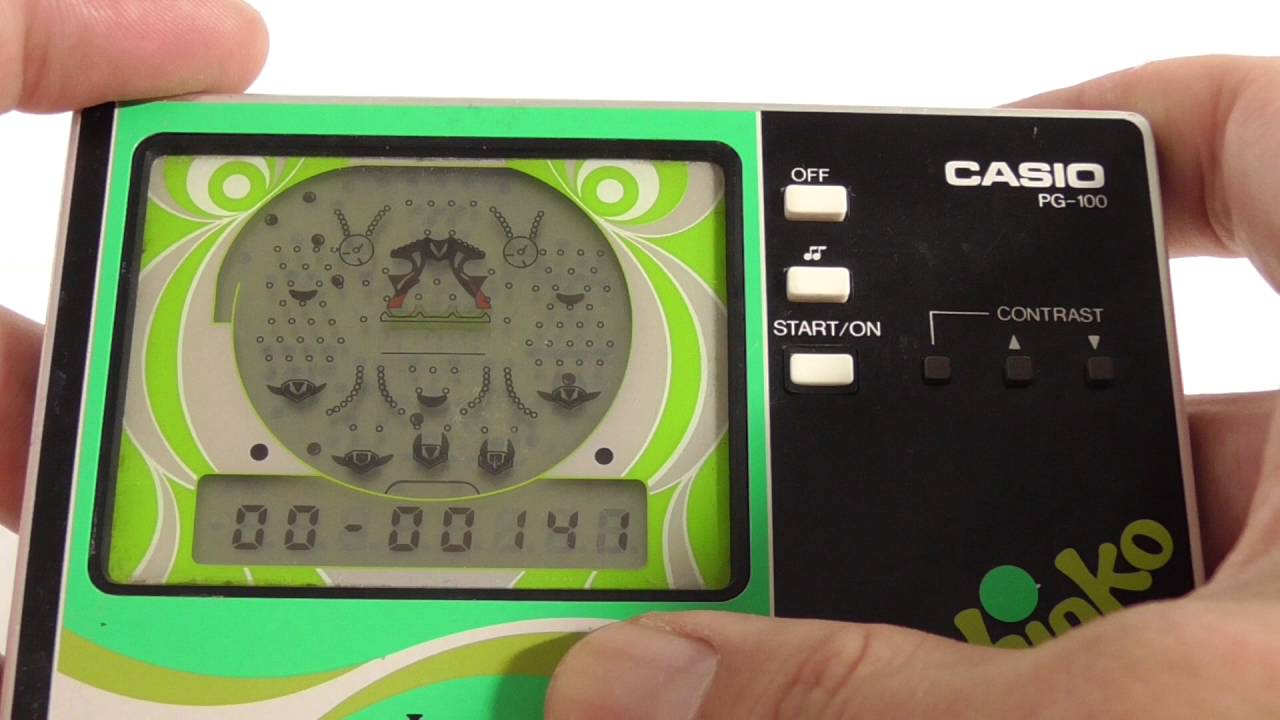 16094 CASIO LCD Game Pachinko Game PG-100 - YouTube