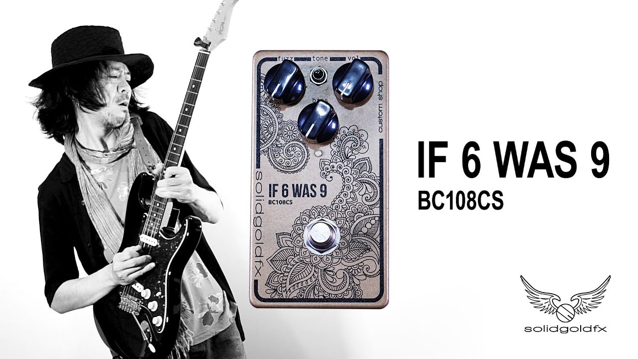 SolidGoldFX | If 6 was 9 [BC108CS Fuzz] - demo by Jake Cloudchair