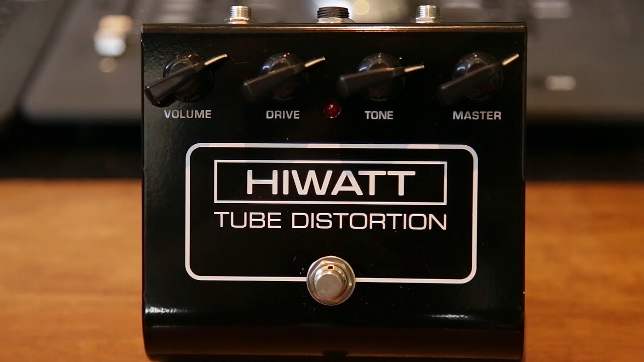 Hiwatt Tube Distortion y Tube Overdrive - YouTube