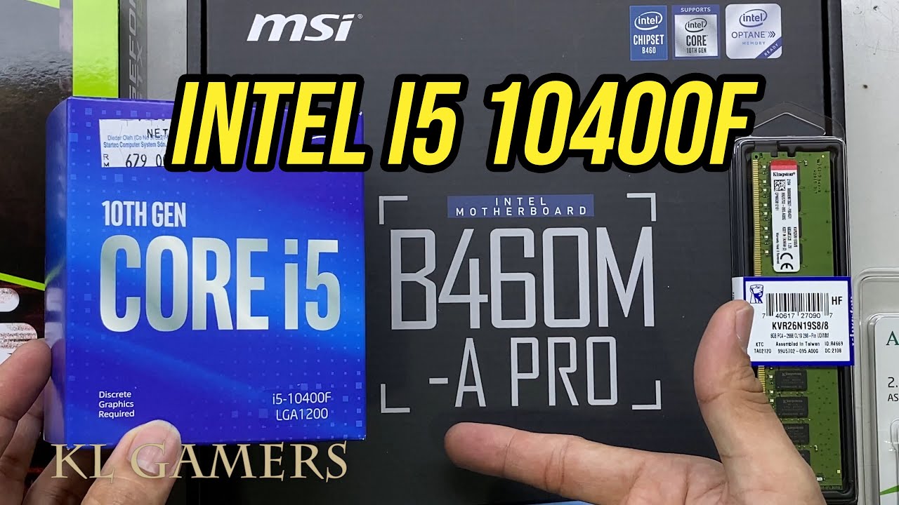 intel Core i5 10400F msi B460M-A PRO GTX 1650 Segotep PRIME XL
