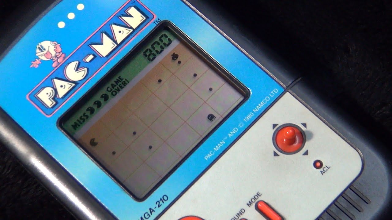 海外 電子ゲーム】マイクロゲーム パックマン ナムコ 迷路 80年 液晶