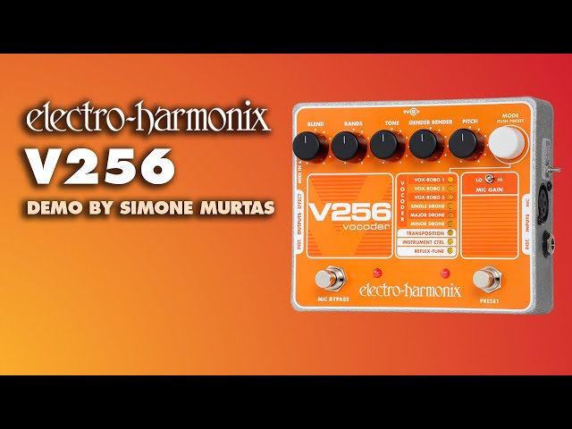 Electro-Harmonix V256 Vocoder (EHX Pedal Demo by Simone Murtas