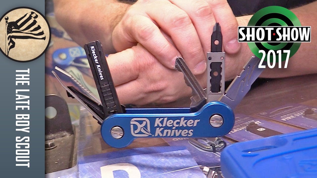 Klecker Stowaway Tools: SHOT Show 2017 - YouTube