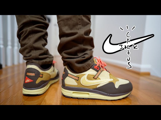 IS TRAVIS SCOTT STILL HYPED ?? NIKE AIR MAX 1 CACT.US JACK BAROQUE