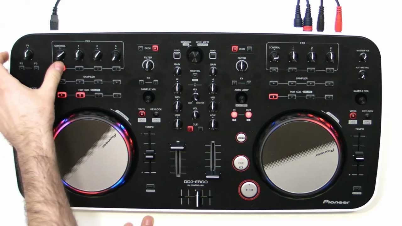 Pioneer DDJ-Ergo Test - YouTube