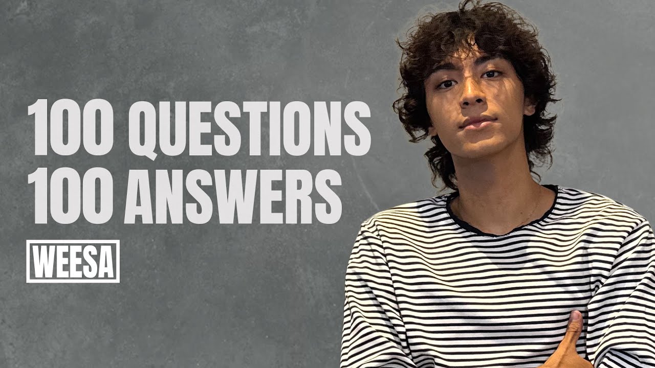 SUB][100問100答] WEESA - 2025ver. - YouTube
