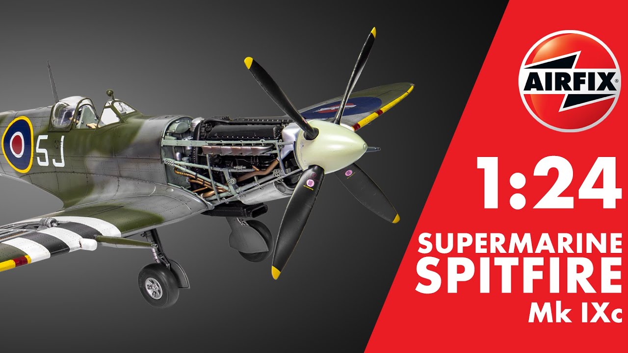 Airfix Super Kit Detail - 1:24 Supermarine Spitfire Mk.IXc (A17001