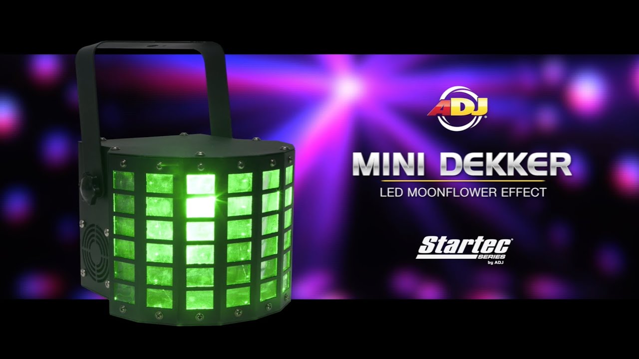 ADJ Mini Dekker - YouTube