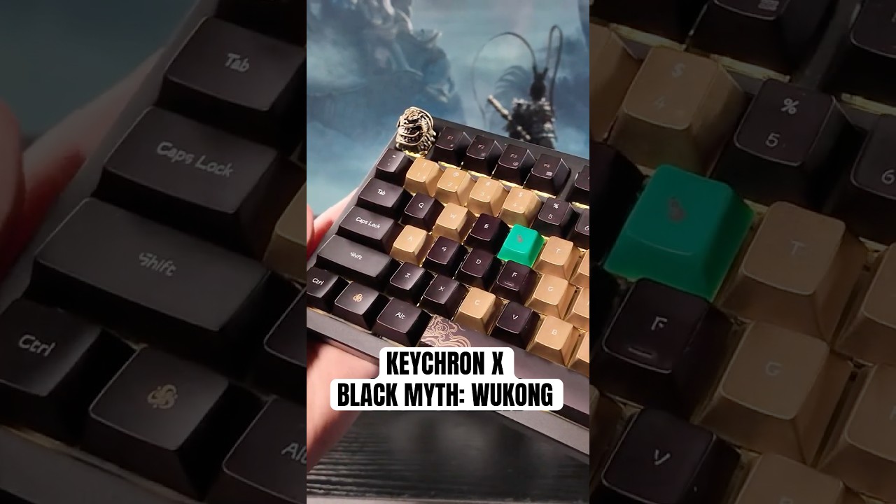 Keychron's Black Myth: Wukong keyboard is INCREDIBLE 🔥 - YouTube