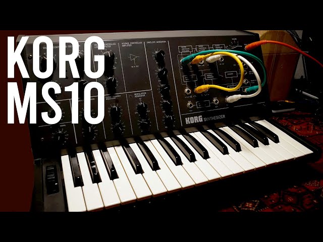 Korg MS10 - YouTube