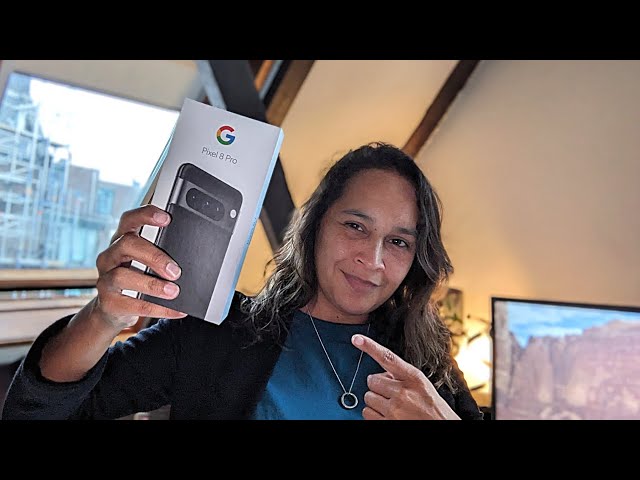Google Pixel 8 Pro Obsidian black Unboxing - YouTube