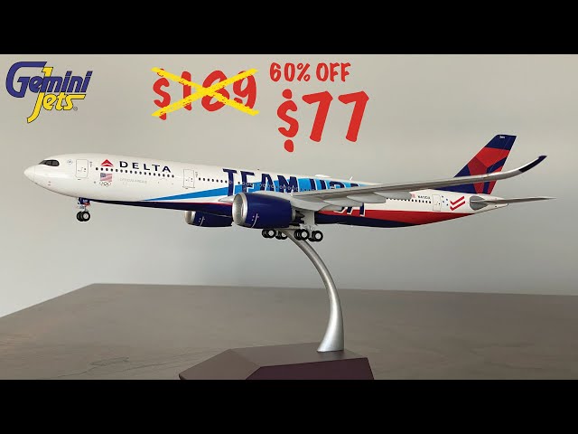 Gemini200 Delta A330-900 Team USA Unboxing - YouTube