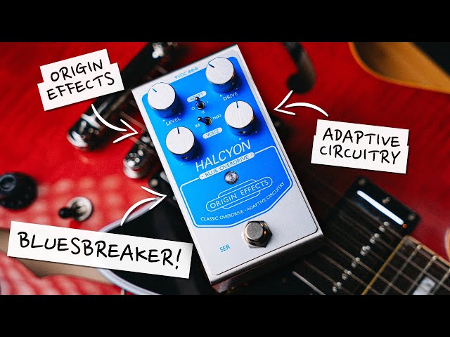Bluesbreaker + Origin Effects = HALCYON BLUE! - YouTube