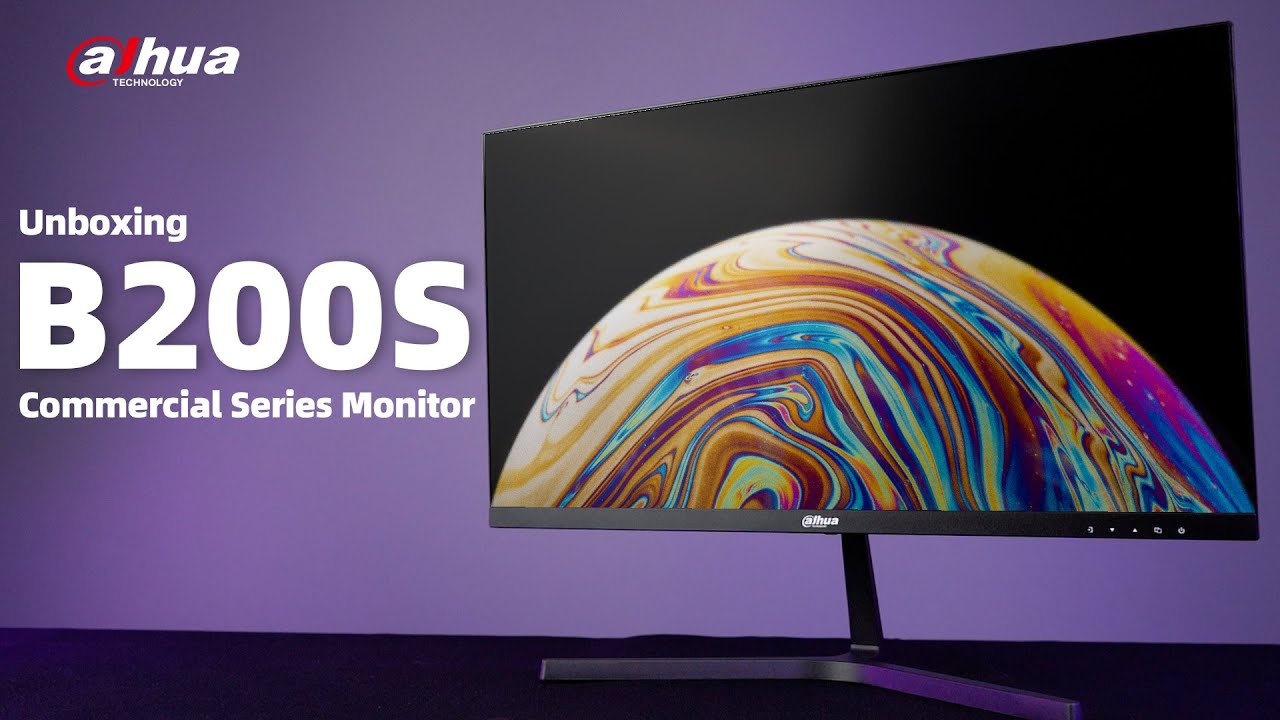 Dahua B200S Series Monitor - YouTube