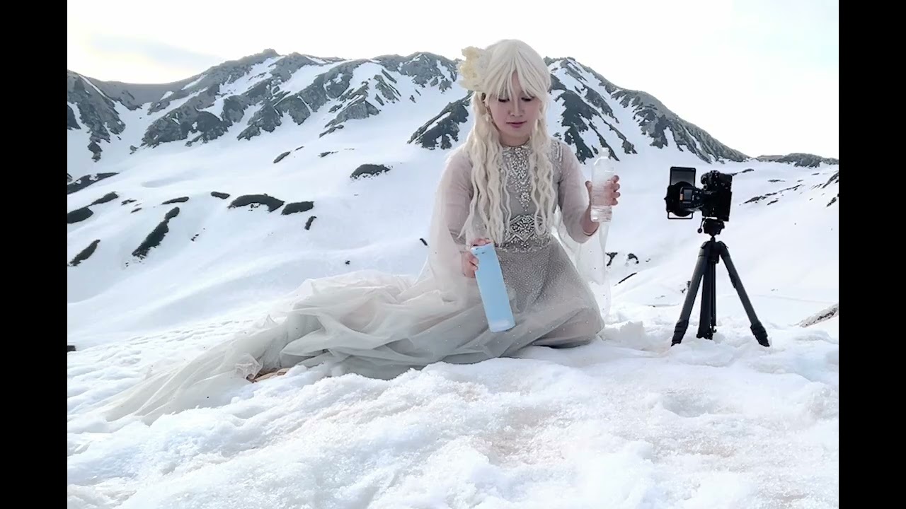 雪の中でのセルフポートレート撮影のコツ｜Rinaty | ShaSha