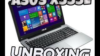 ASUS X555L Notebook Unboxing Intel core i5-4210U 1tb 4gb RAM - YouTube