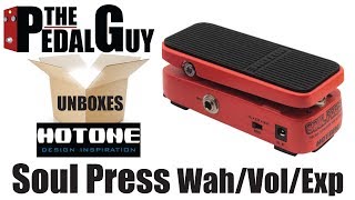 ThePedalGuy Unboxes the Hotone Soul Press Expression Wah and