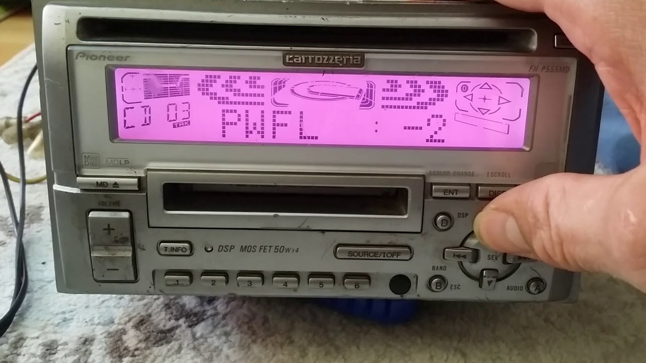 Pıoneer Carrozeria FH-P555MD Çalar - YouTube