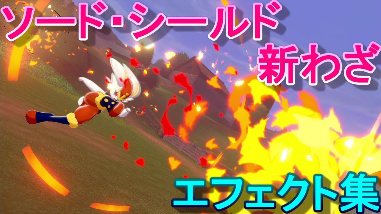 ポケットモンスター ソード＆シールド】ソード・シールド 新「わざ