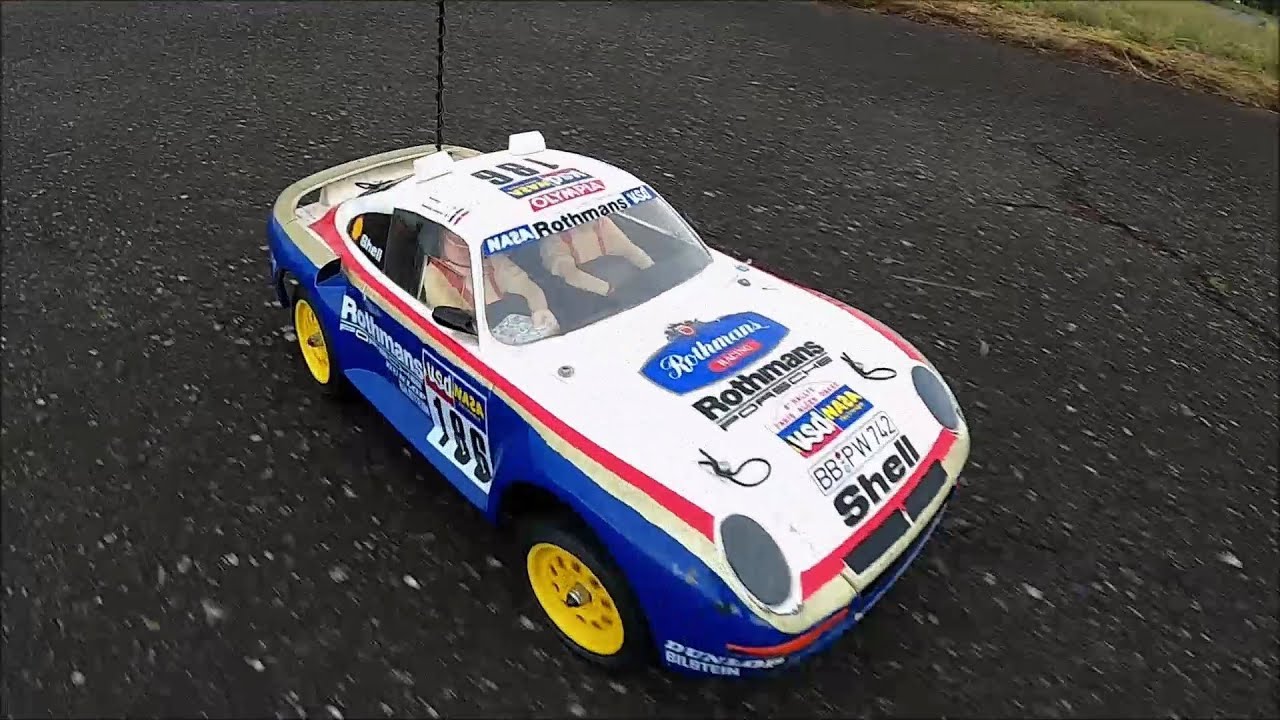 タミヤ ポルシェ959 パリ-ダカールラリー優勝車 1986 Tamiya 1/12