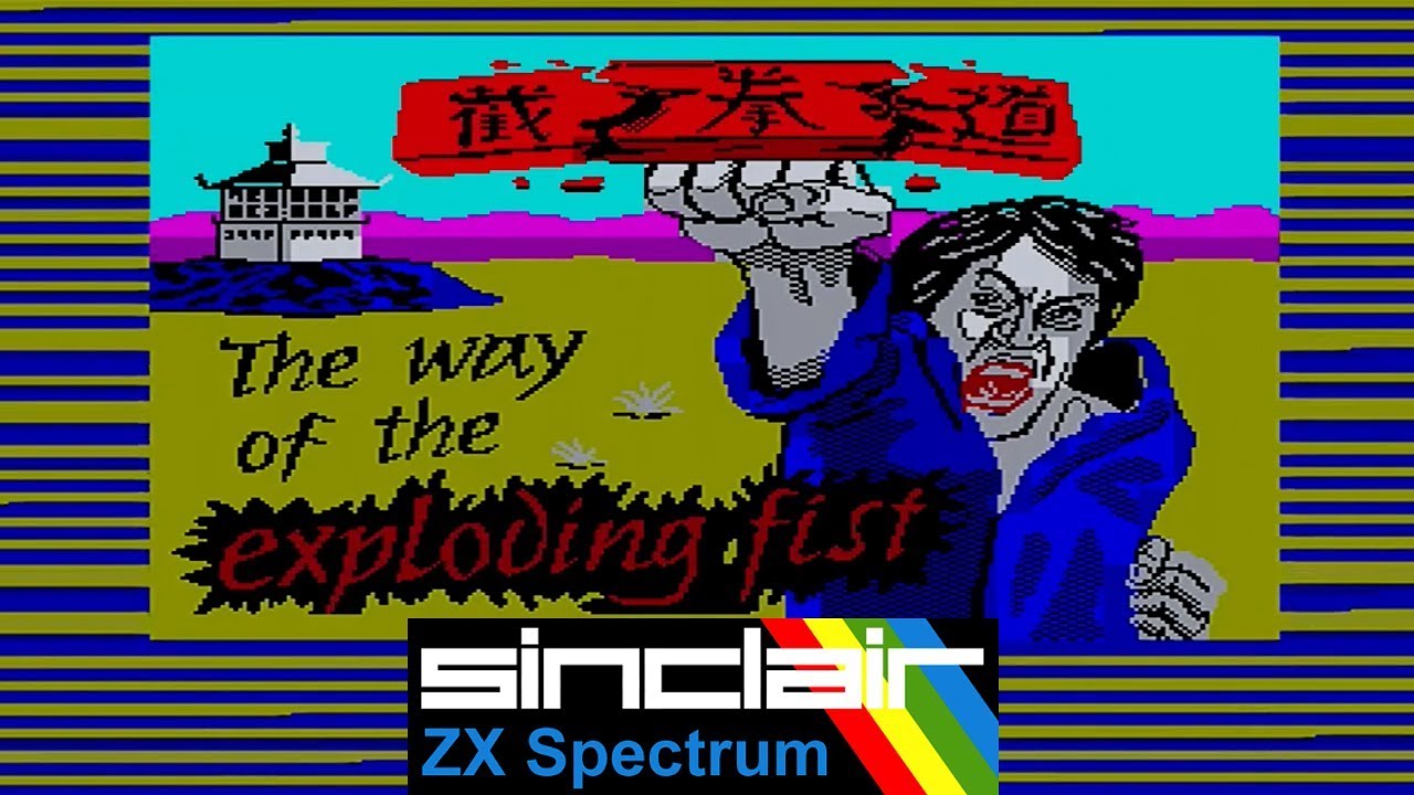 ZX Spectrum Games - The Way of the Exploding Fist - YouTube